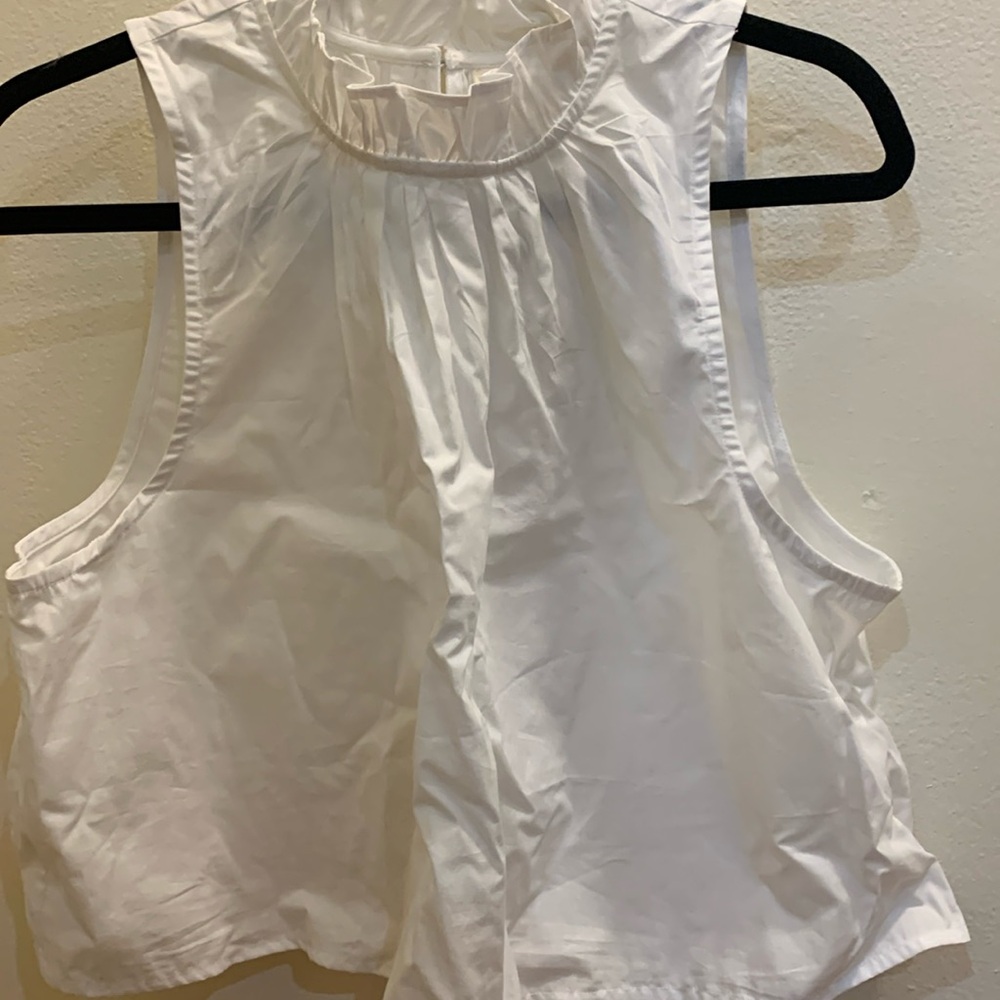 Maeve by Anthropologie brand new white sleeveless top